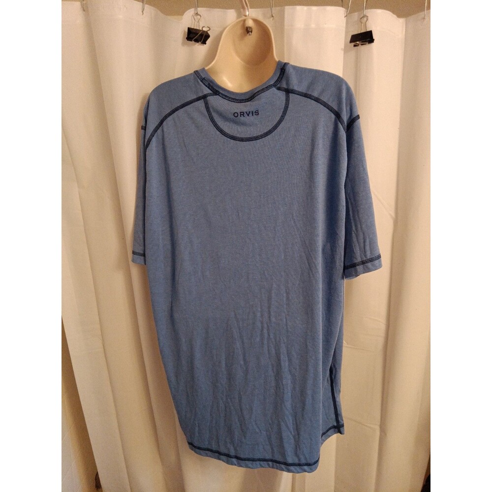 Orvis Drirelease t-shirt blue Sz XL - Picture 3 of 4